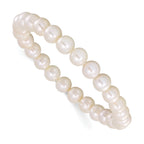 Freshwater Cultured Pearl Stainless Steel Bracelet 8mm