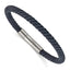 Men's Polished Stainless Steel Bracelet 5mm