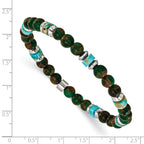 Polished Stainless Steel Bracelet 6.6mm