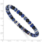 Polished Stainless Steel Bracelet 6.4mm
