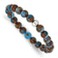 Polished Gold-Tone Stainless Steel Bracelet 8mm