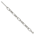 Polished Stainless Steel Bracelet 8.6mm