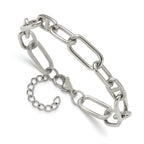 Polished Stainless Steel Bracelet 8.6mm