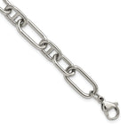 Polished Stainless Steel Bracelet 8.6mm