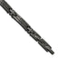 Men's Gunmetal Polished Cross Stainless Steel Bracelet 6mm