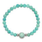 Polished Stainless Steel Bracelet 7mm