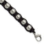 Men's Brushed Stainless Steel Ball (Beaded) Chain Bracelet 9mm