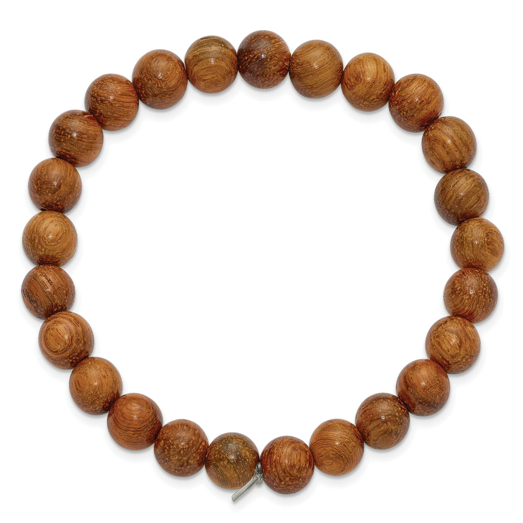 Wood Stainless Steel Bracelet