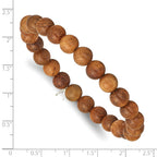 Wood Stainless Steel Bracelet
