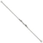 Polished Wing Stainless Steel Bracelet 46.1mm