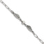 Polished Wing Stainless Steel Bracelet 46.1mm