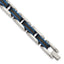 Polished Black Stainless Steel Bracelet 11mm