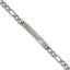 Antiqued Franco Stainless Steel ID Bracelet 7mm