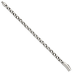 Polished Stainless Steel Bracelet 9mm