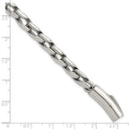 Polished Stainless Steel Bracelet 9mm