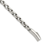 Polished Stainless Steel Bracelet 9mm