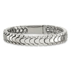 Polished Stainless Steel Bracelet 12mm