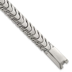 Polished Stainless Steel Bracelet 12mm