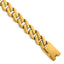 Polished Gold-Tone Stainless Steel Bracelet 13mm