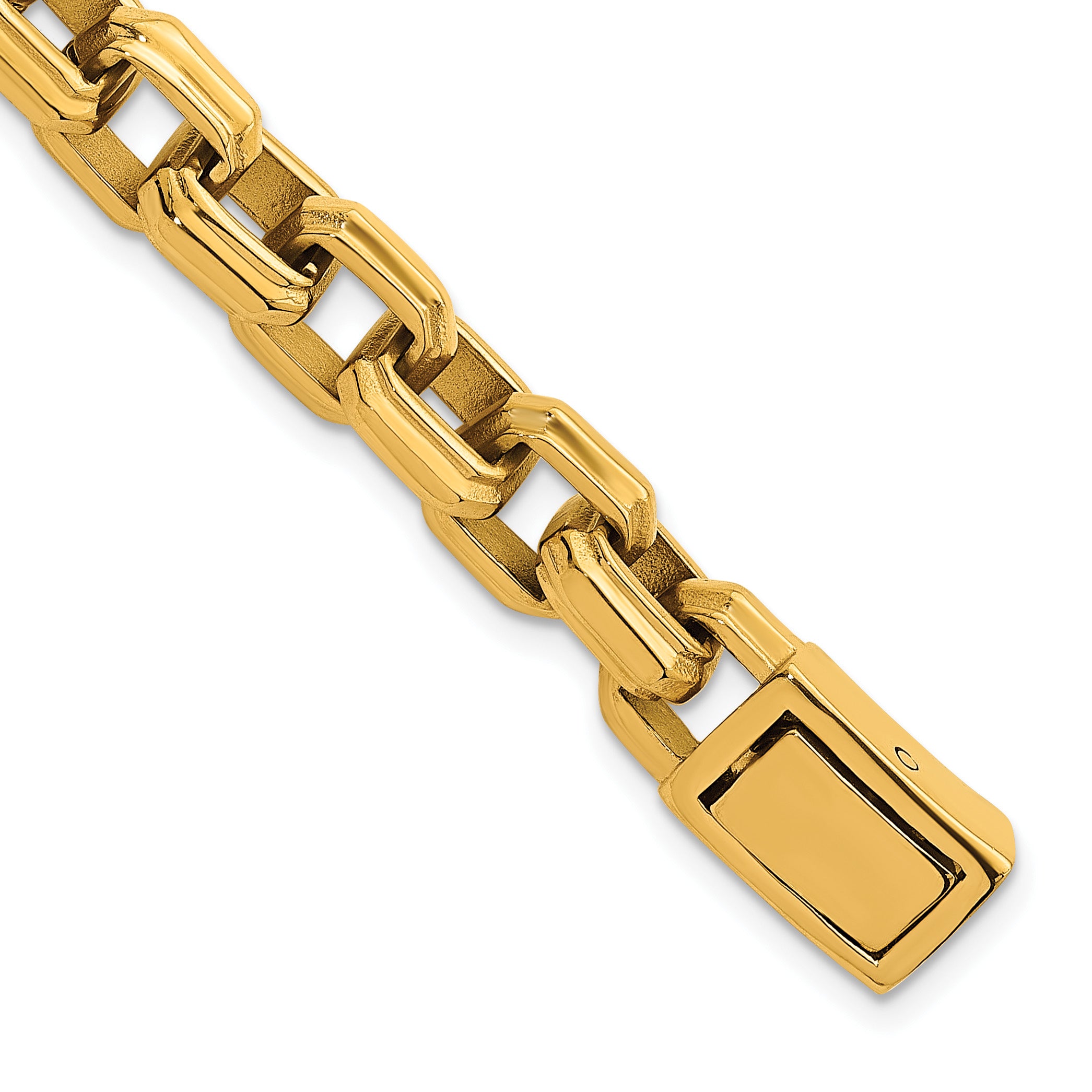 Polished Gold-Tone Stainless Steel Bracelet 11.5mm Main image