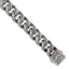 Antiqued Stainless Steel Cable Chain Bracelet 14mm