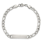 Polished Stainless Steel ID Bracelet 5.85mm