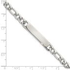 Polished Stainless Steel ID Bracelet 5.85mm