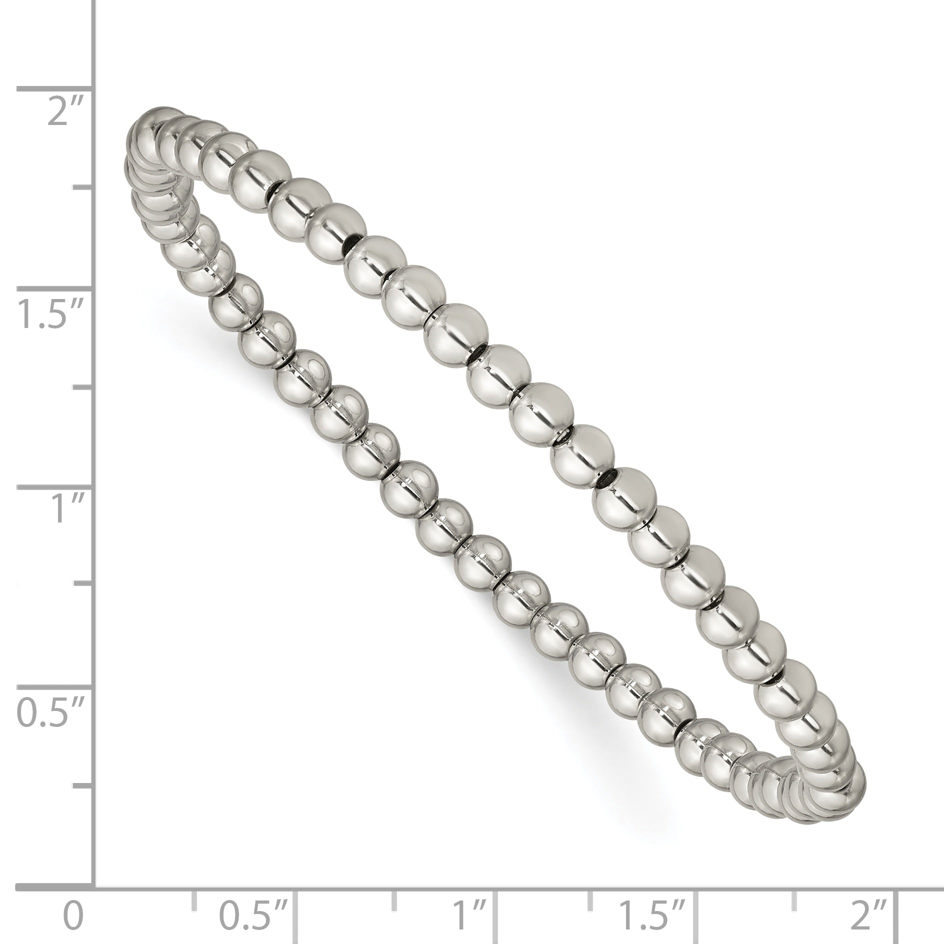Polished Stainless Steel Bracelet