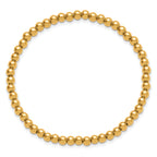 Polished Gold-Tone Stainless Steel Bracelet