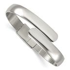 Polished Stainless Steel Bangle Bracelet 8.75mm