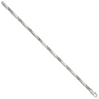 Polished Stainless Steel Bracelet 4mm