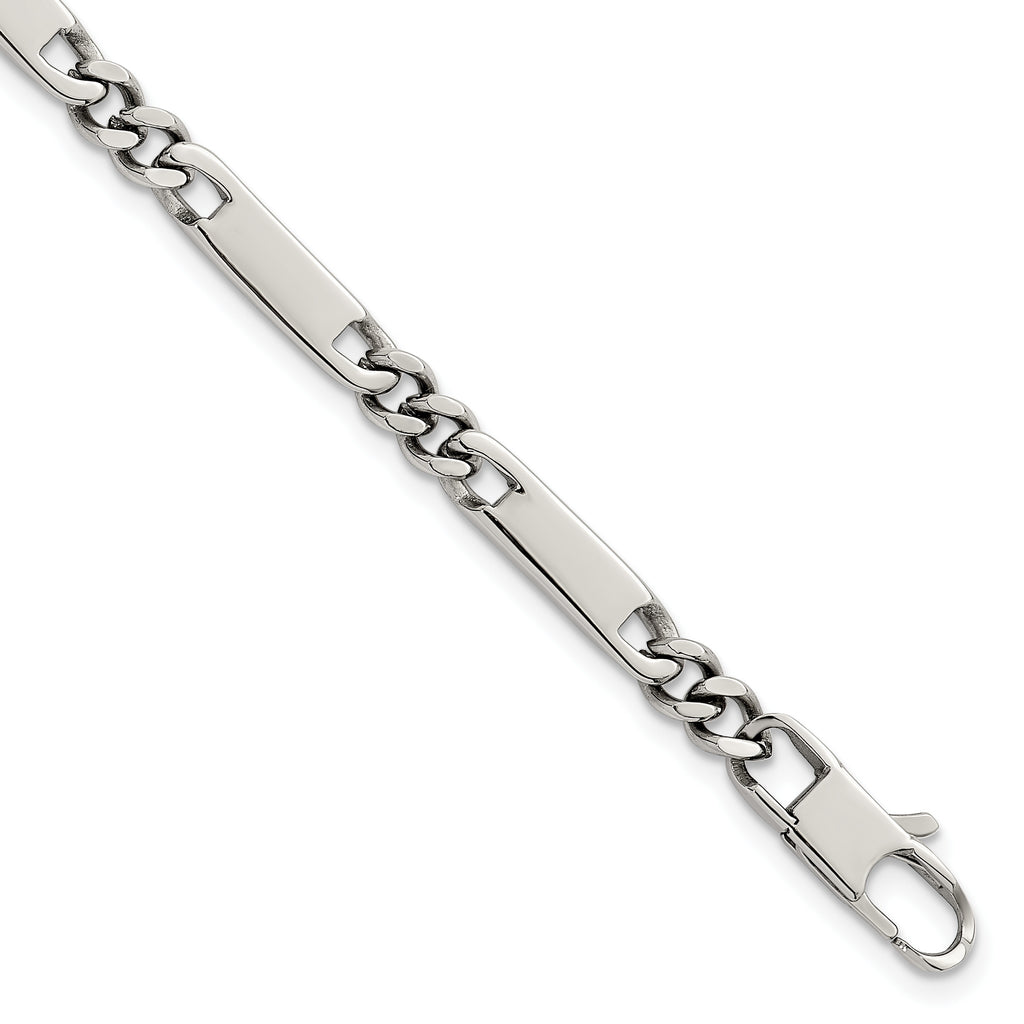 Polished Stainless Steel Bracelet 4mm