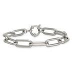 Polished Stainless Steel Bracelet 8mm