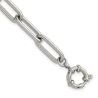 Polished Stainless Steel Bracelet 8mm