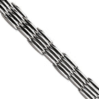 Stainless Steel Polished Link Bracelet for Men