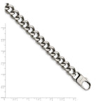 Chisel Men's Curb Bracelet in Stainless Steel, 8.5 Inch - Sophia Jewelers