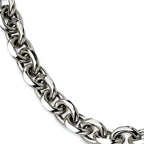 Stainless Steel Polished Cable Link Bracelet for Men