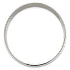 Bangle Bracelet in Stainless Steel, 30mm Brushed - Sophia Jewelers