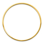 Chisel Bangle Bracelet in Yellow IP-Plated Stainless Steel, 2mm - Sophia Jewelers
