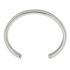 Stainless Steel Polished 10mm Cuff Bangle Bracelet