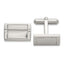 Stainless Steel Polished Rectangle Cufflinks for Men