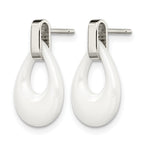 Stainless Steel Polished Drop Dangle Earrings for Women