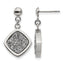 Stainless Steel Polished Drop Dangle Earrings for Women