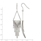 Stainless Steel Polished Drop Dangle Earrings for Women