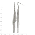 Stainless Steel Polished Drop Dangle Earrings for Women
