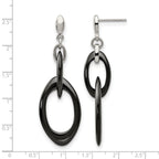 Stainless Steel Polished Drop Dangle Earrings for Women