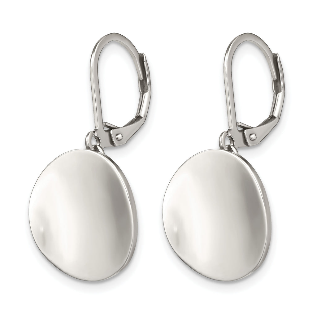 Stainless Steel Polished Drop Dangle Earrings for Women