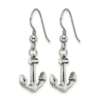 Stainless Steel Polished Drop Dangle Earrings for Women