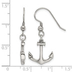 Stainless Steel Polished Drop Dangle Earrings for Women