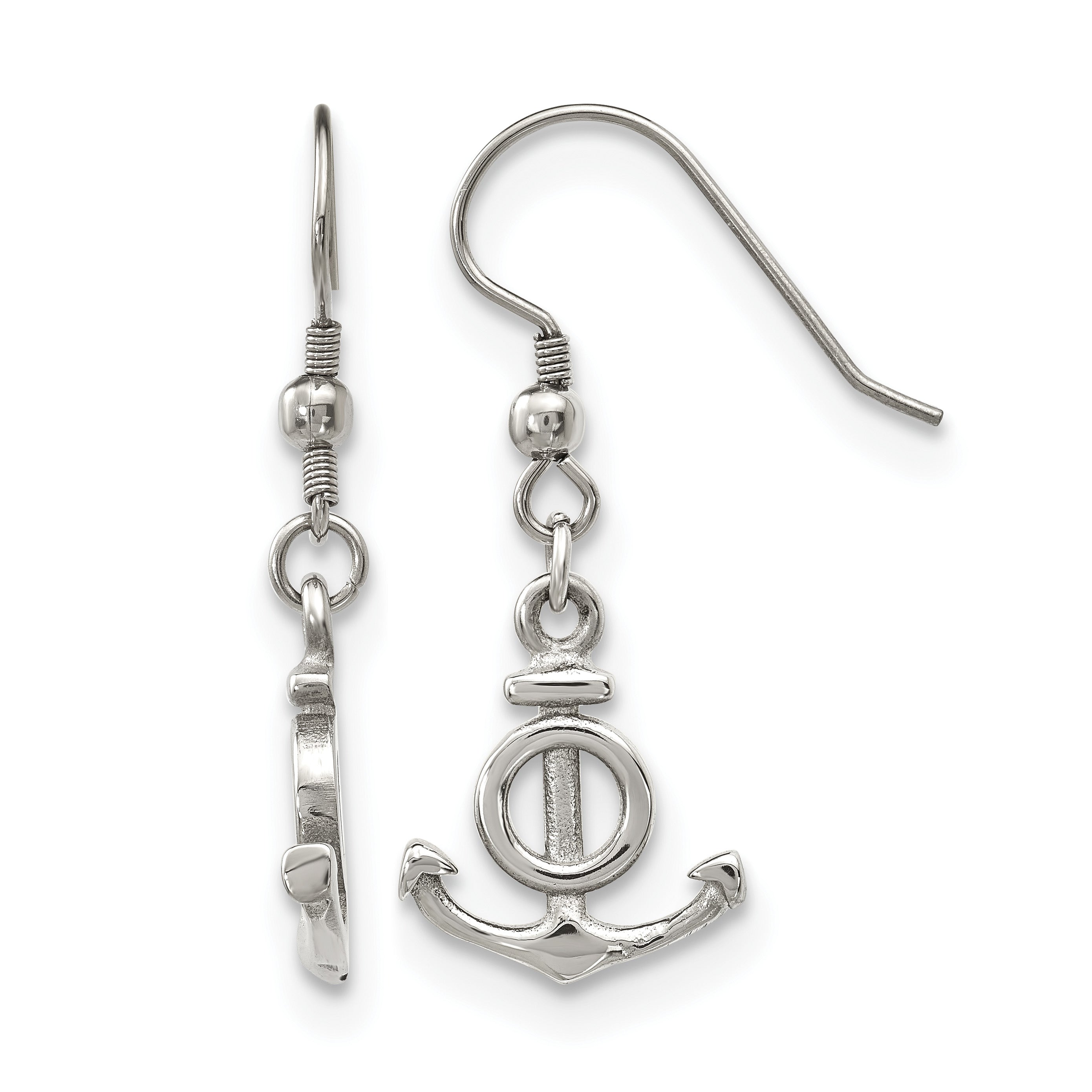 Stainless Steel Polished Drop Dangle Earrings for Women Main image